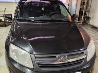 2018 Lada (ВАЗ) Granta I, чёрный, 500000 рублей, вид 2