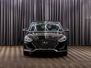 2019 Hyundai Sonata VII (LF) Рестайлинг, чёрный, 1595000 рублей, вид 2