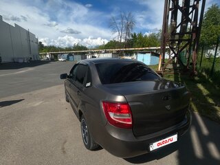 2013 Lada (ВАЗ) Granta I, коричневый, 465000 рублей, вид 5
