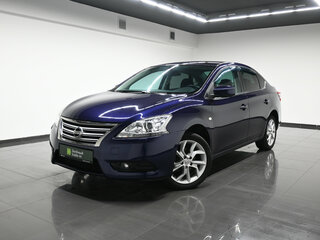 2014 Nissan Sentra VII (B17), синий, 1145000 рублей, вид 1
