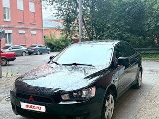 2008 Mitsubishi Lancer X, чёрный, 570000 рублей, вид 1