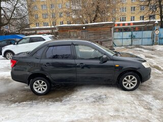 2014 Lada (ВАЗ) Granta I, чёрный, 230000 рублей, вид 3