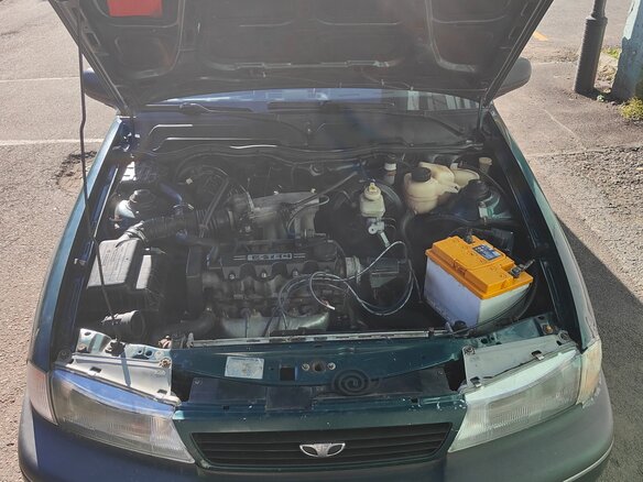 1999 Daewoo Nexia I, зелёный - вид 4