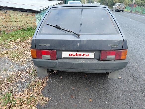 2001 Lada (ВАЗ) 2109, серебристый - вид 1