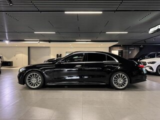 2021 Mercedes-Benz S-Класс 450 Long 4MATIC VII (W223), чёрный, 9500000 рублей, вид 4
