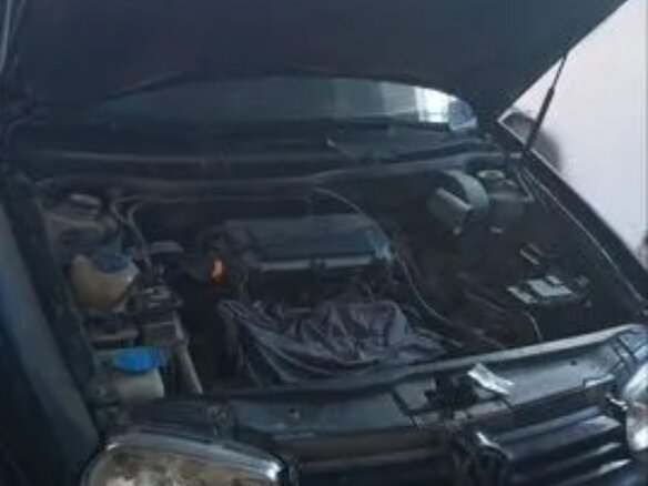 1998 Volkswagen Golf IV, чёрный, 299000 рублей - вид 5