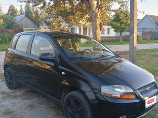 2007 Chevrolet Aveo I, чёрный, 345000 рублей, вид 2
