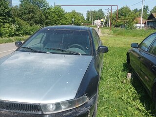 2000 Mitsubishi Galant VIII Рестайлинг, чёрный, 200000 рублей, вид 1