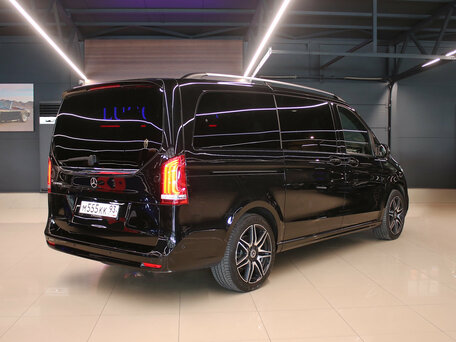 2021 Mercedes-Benz V-Класс Long 220 d длинный III (W447) Рестайлинг, чёрный, 6999000 рублей, вид 4