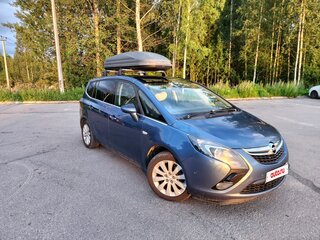 2013 Opel Zafira C, голубой, 1170000 рублей, вид 2