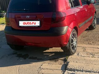 2008 Hyundai Getz I Рестайлинг, красный, 500000 рублей, вид 3