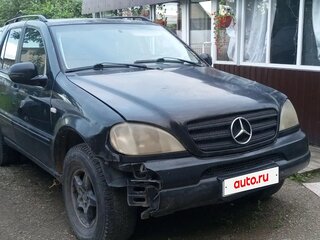 1999 Mercedes-Benz M-Класс 320 I (W163), чёрный, 350000 рублей, вид 5