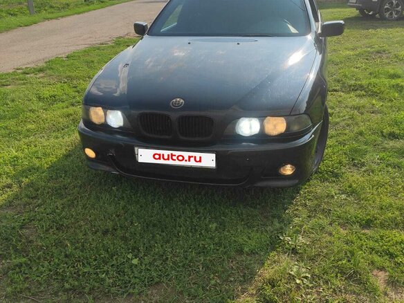 1998 BMW 5 серии 528i IV (E39), чёрный, 550000 рублей