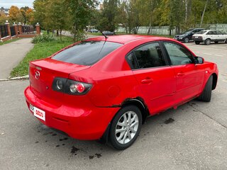 2008 Mazda 3 I (BK) Рестайлинг, красный, 280000 рублей, вид 3