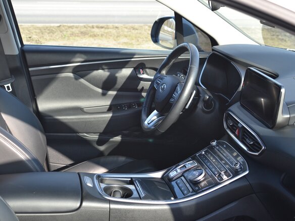 2021 Hyundai Santa Fe IV Рестайлинг, белый, 2895000 рублей - вид 8