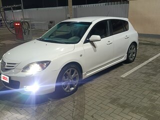 2008 Mazda 3 I (BK) Рестайлинг, белый, 670000 рублей, вид 3