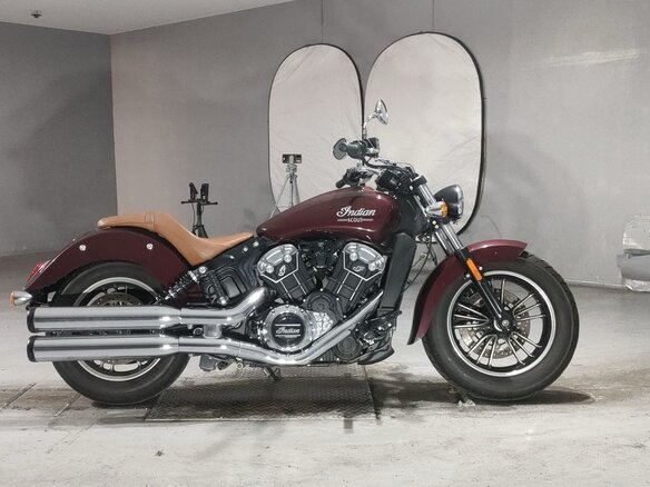 2024 Indian Scout, красный, 1150000 рублей