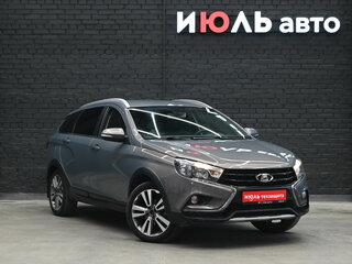 2020 Lada (ВАЗ) Vesta SW I, серый, 1250000 рублей, вид 3