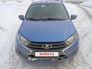 2020 Lada (ВАЗ) Granta I Рестайлинг, синий, 935000 рублей, вид 2