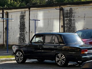 2011 Lada (ВАЗ) 2107, чёрный, 200000 рублей, вид 2