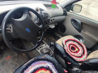 2010 Lada (ВАЗ) Kalina I, чёрный, 150000 рублей, вид 5