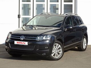 2014 Volkswagen Touareg II, чёрный, 2300000 рублей, вид 2