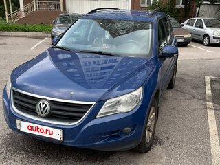 2008 Volkswagen Tiguan I, синий, 725000 рублей, вид 2