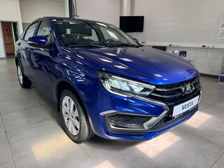 2026 Lada (ВАЗ) Vesta I Рестайлинг (NG), синий, 1932000 рублей, вид 3