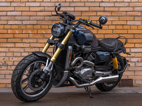 2026 Hyosung GV300S-B, синий, 477850 рублей, вид 2