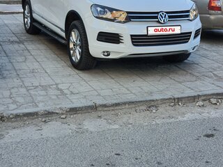 2014 Volkswagen Touareg II, белый, 2150000 рублей, вид 1