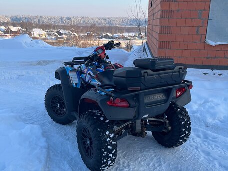 2007 Honda TRX 680 (Rincon), красный, 850000 рублей, вид 5