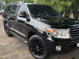 2013 Toyota Land Cruiser 200 Series Рестайлинг 1, чёрный, 4150000 рублей, вид 4