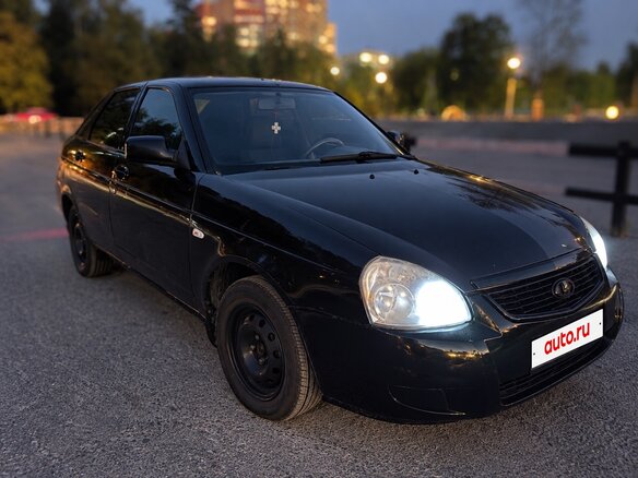 2011 Lada (ВАЗ) Priora I, синий - вид 3