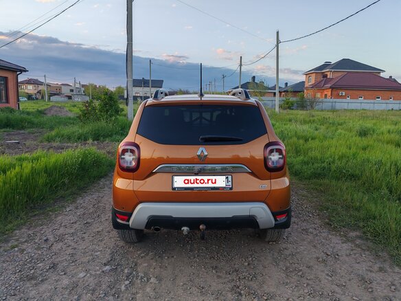 2021 Renault Duster II, оранжевый, 1675000 рублей - вид 8