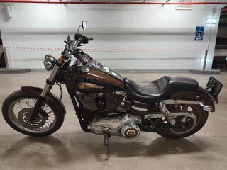 2013 Harley-Davidson Dyna Super Glide, коричневый, 1400000 рублей, вид 2