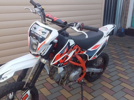 2024 Kayo Basic TT125, оранжевый, 45000 рублей, вид 2