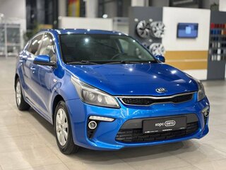 2019 Kia Rio IV, синий, 1046300 рублей, вид 1
