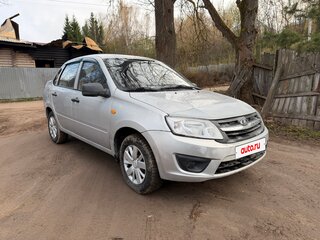 2015 Lada (ВАЗ) Granta I, серебристый, 380000 рублей, вид 1