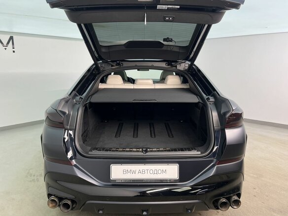 2022 BMW X6 M50i III (G06), синий, 10990000 рублей - вид 9