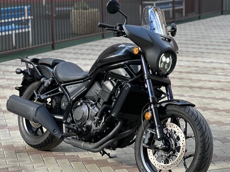 2021 Honda CMX 1100 Rebel, чёрный, 850000 рублей, вид 1