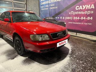 1995 Audi A6 I (C4), красный, 270000 рублей, вид 2