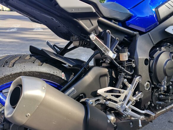 2020 Yamaha MT-10, синий, 1100000 рублей - вид 14