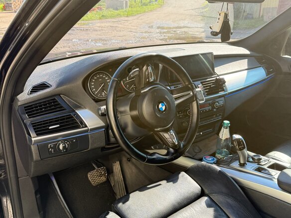 2011 BMW X5 40d II (E70) Рестайлинг, чёрный - вид 8