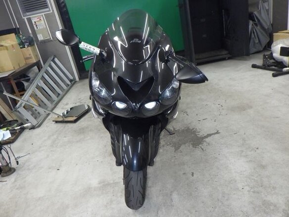 2010 Kawasaki ZZR 1400, чёрный, 644000 рублей - вид 6