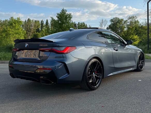 2021 BMW 4 серии M440i xDrive G22, G23, G26, синий, 6000000 рублей - вид 5