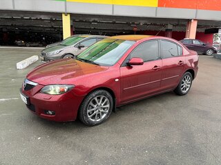 2008 Mazda 3 I (BK) Рестайлинг, красный, 600000 рублей, вид 1
