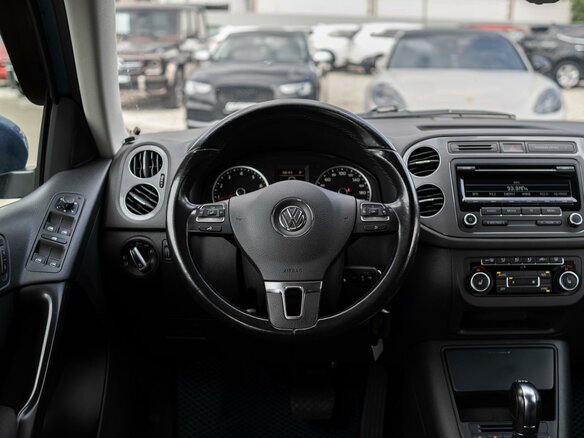 2012 Volkswagen Tiguan I Рестайлинг, синий - вид 11