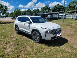 2021 Hyundai Santa Fe IV Рестайлинг, белый, 2820000 рублей, вид 2