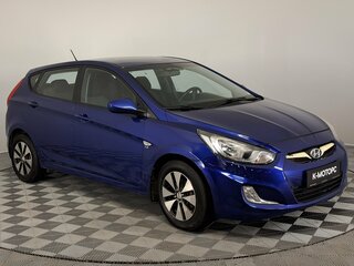 2013 Hyundai Solaris I, синий, 870000 рублей, вид 3