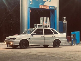 2002 Lada (ВАЗ) 2115, серебристый, 180000 рублей, вид 3